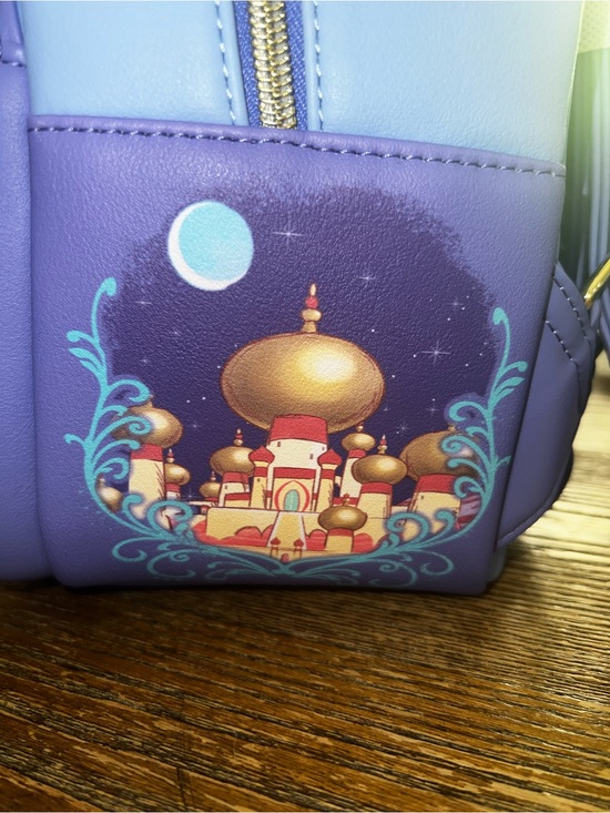 Disney x Loungefly Aladdin Jasmine Magic Carpet Mini Backpack - NWT main image 4